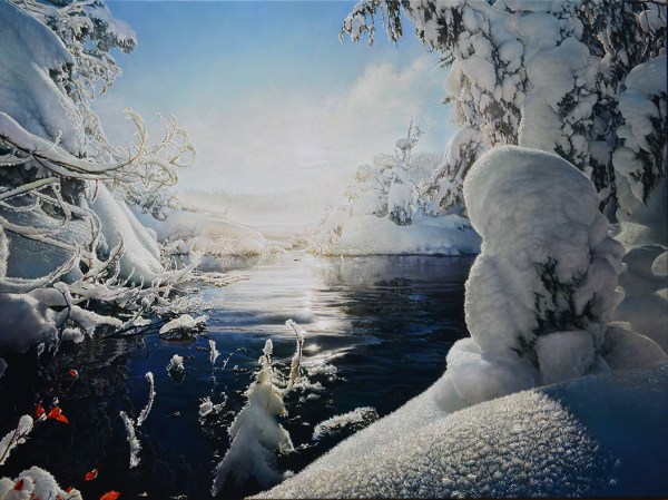 Winter Serenity 48 x 36