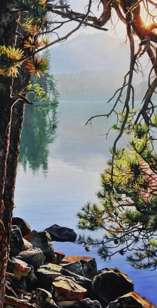 Morning View 20" x 40"